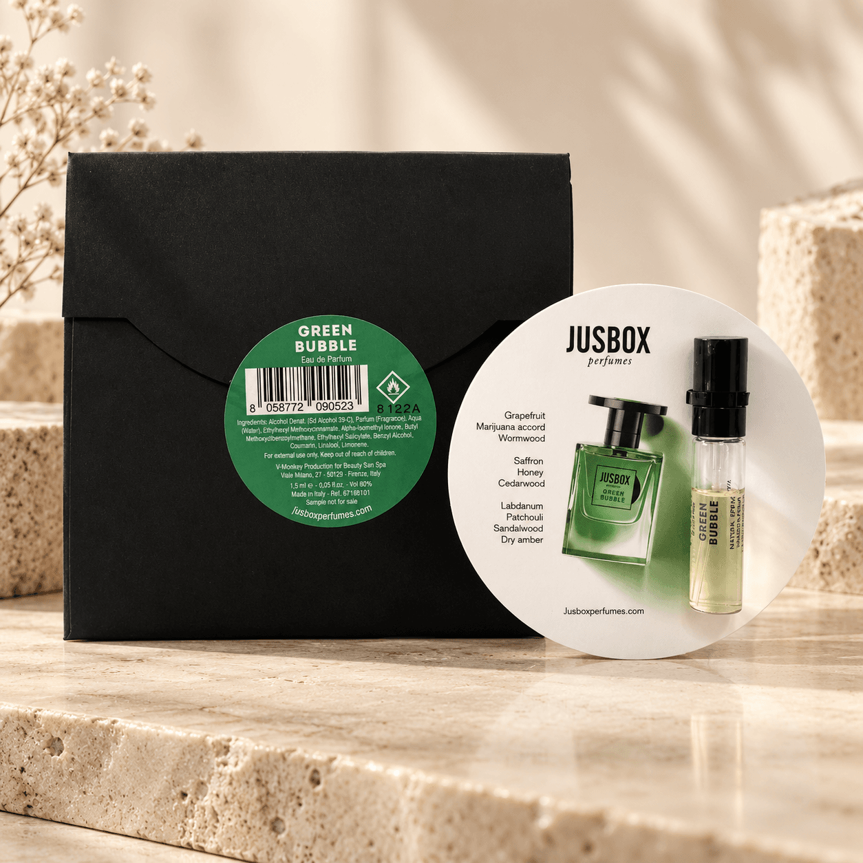 Jusbox Green Bubble