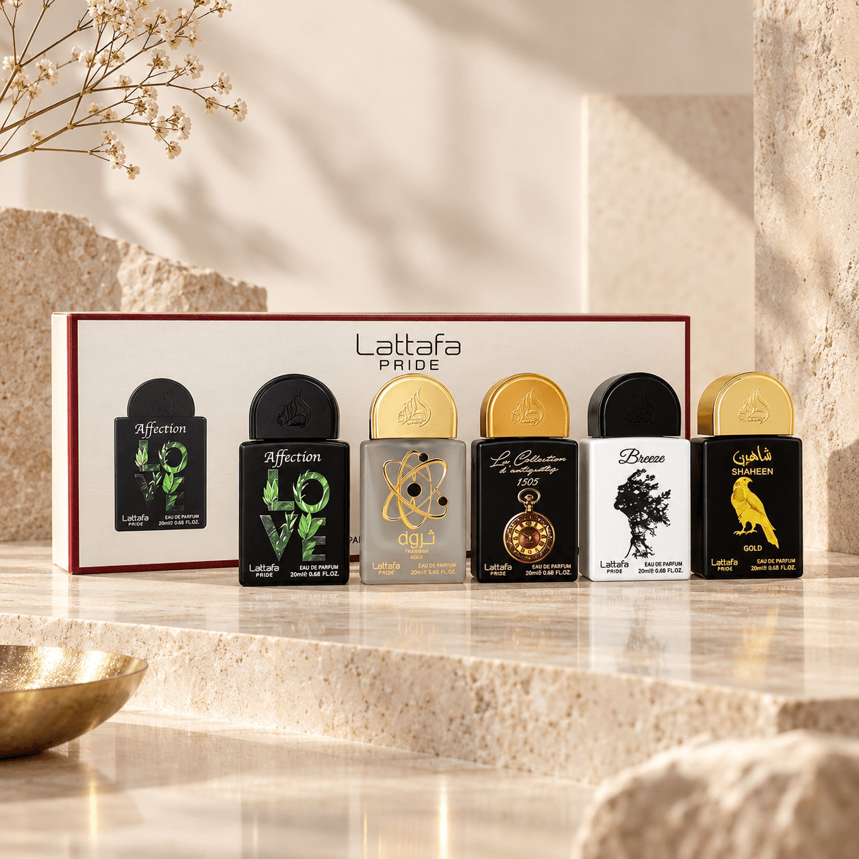Lattafa Pride Gift Set №1 5х20 мл парфюмерная вода унисекс, восточные, фужерные, фруктовые