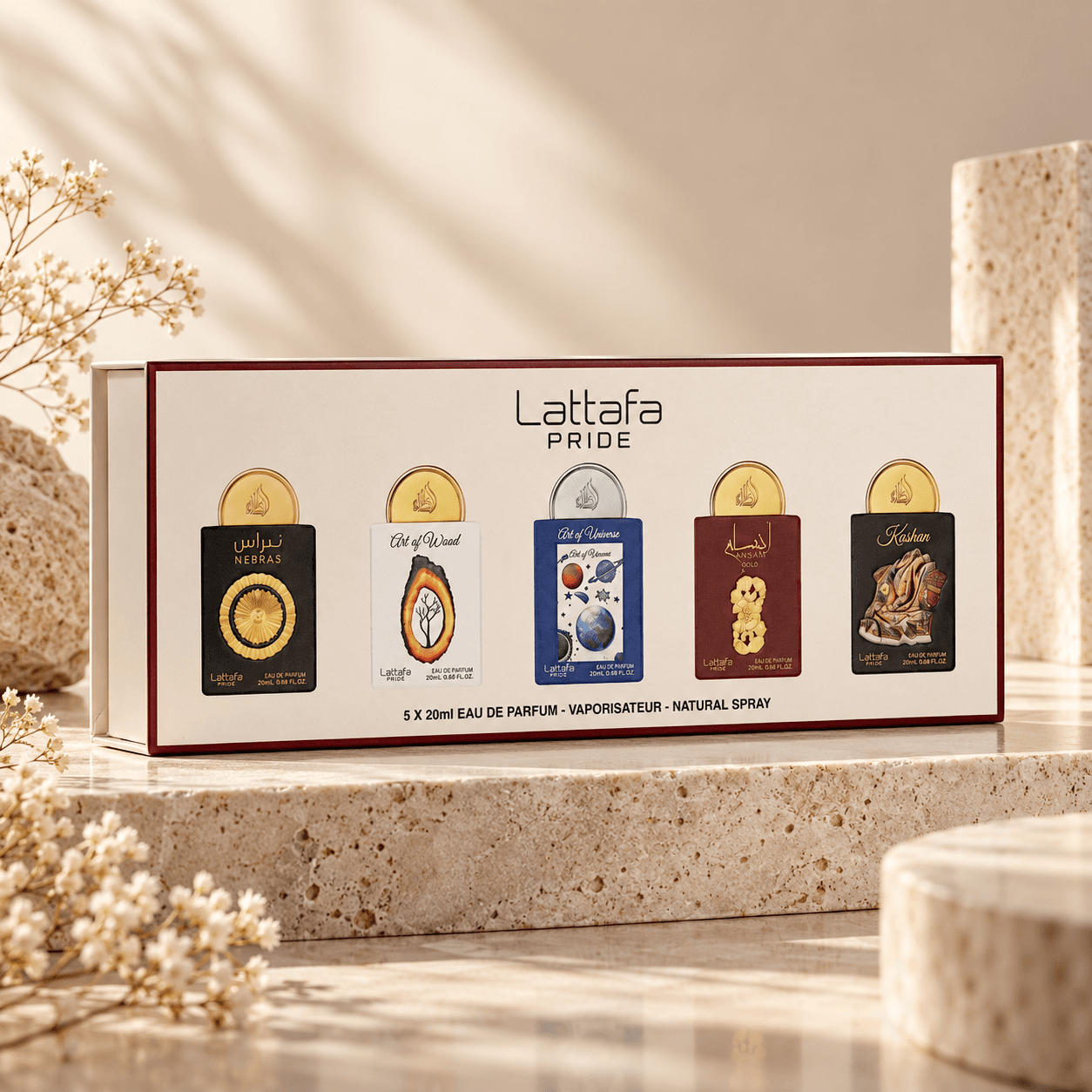 Lattafa Pride Gift Set №4 5х20 мл парфюмерная вода унисекс, восточные, цитрусовые