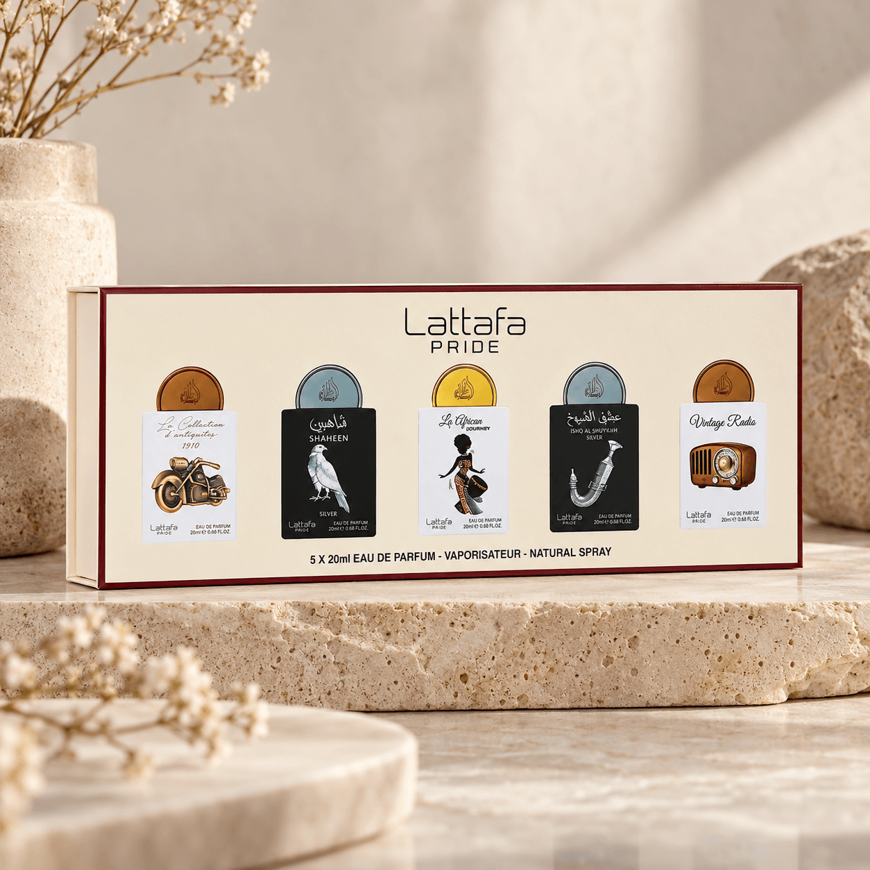 Lattafa Pride Gift Set №5 5х20 мл парфюмерная вода унисекс, шипровые, восточные