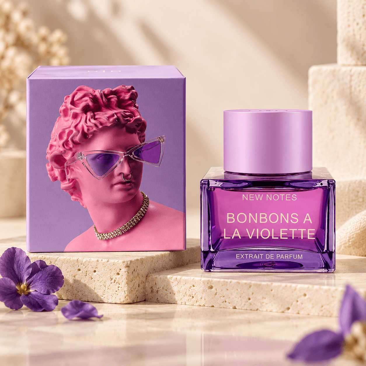 New Notes Bonbons A La Violette