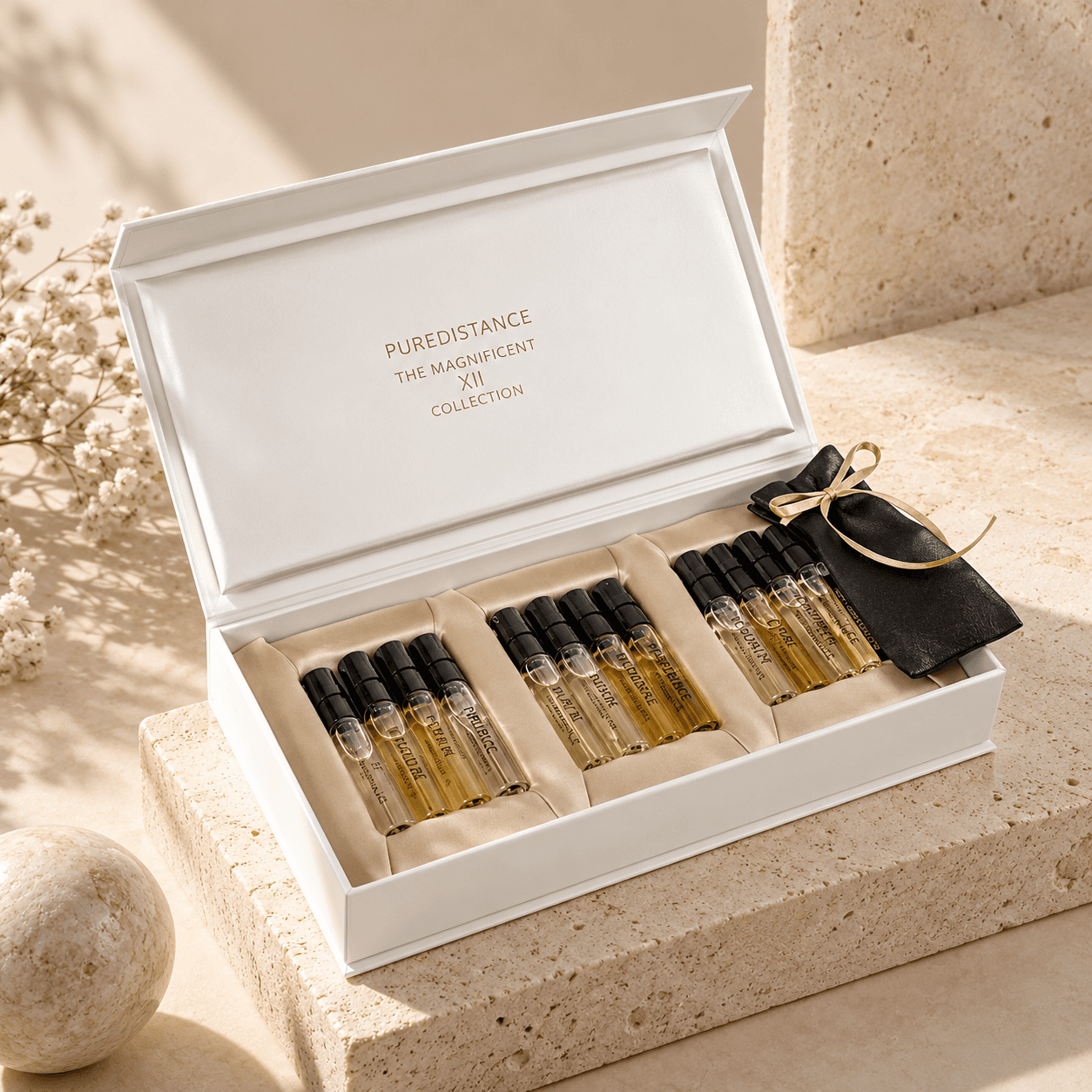Puredistance set духи 12х2 мл унисекс, разные группы ароматов