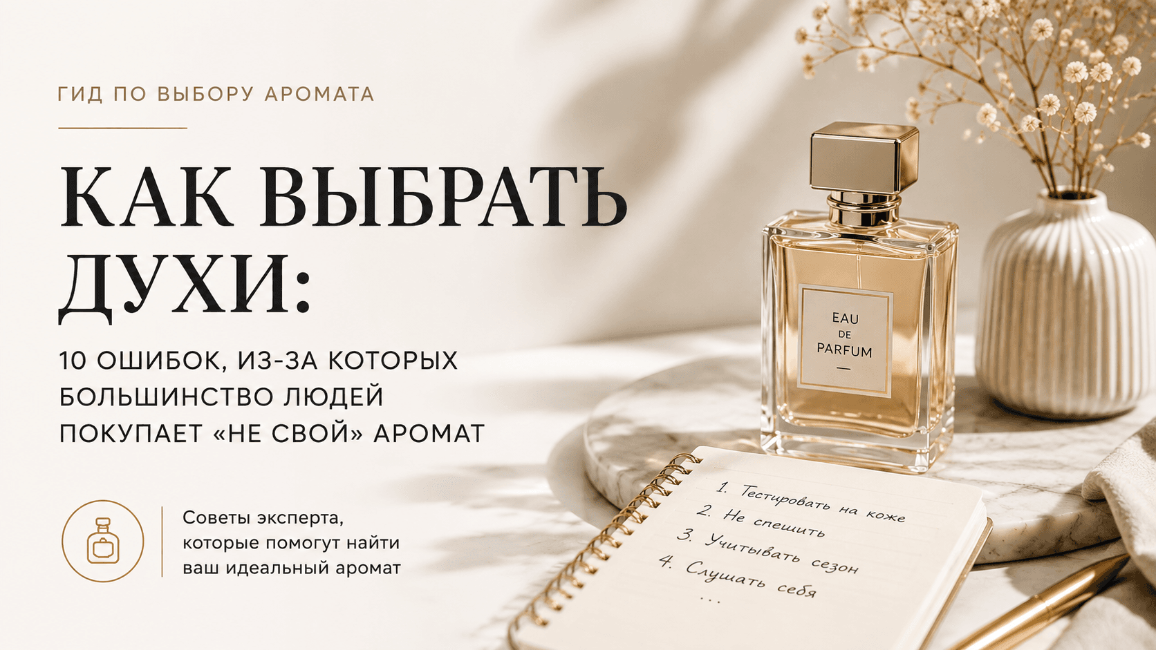 Как выбрать духи: 10 ошибок, из-за которых большинство людей покупает «не свой» аромат