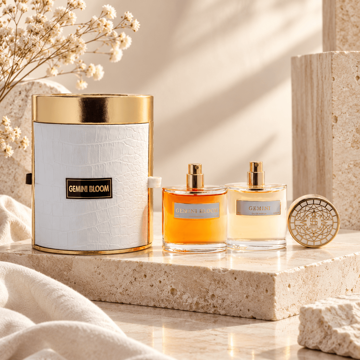 Aurora Scents Gemini и Gemini Bloom set 50+50 мл парфюмерная вода женская, цветочные, фруктовые