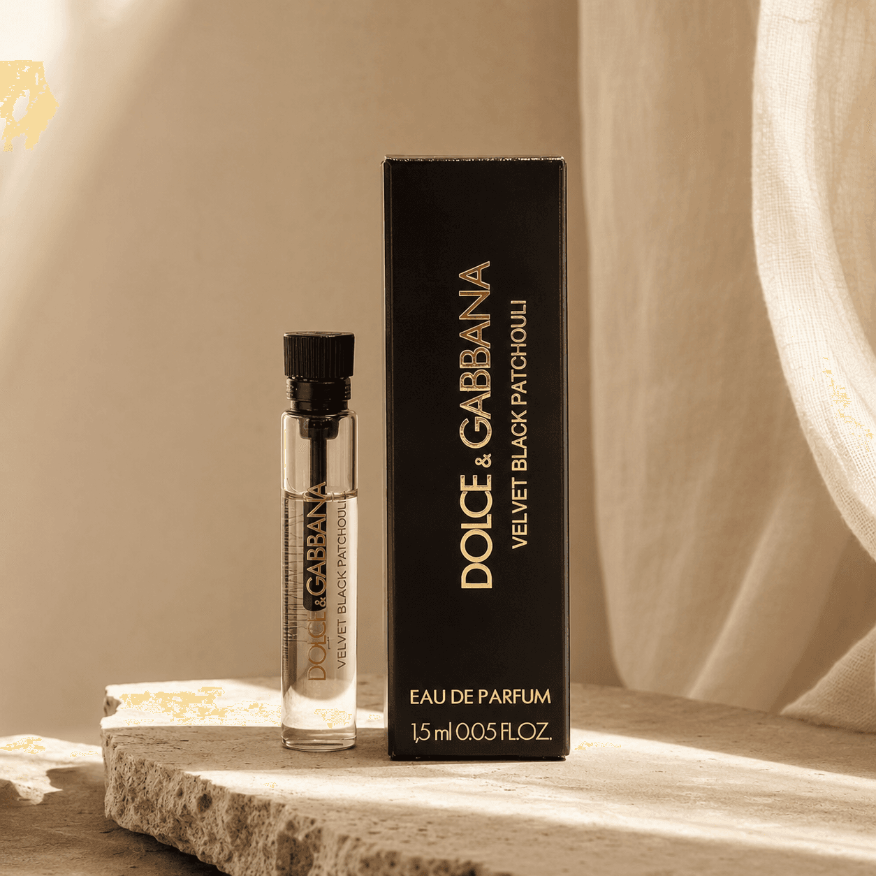 DOLCE GABBANA Velvet Black Patchouli