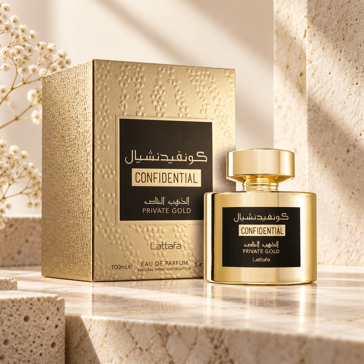 Lattafa Confidential Private Gold