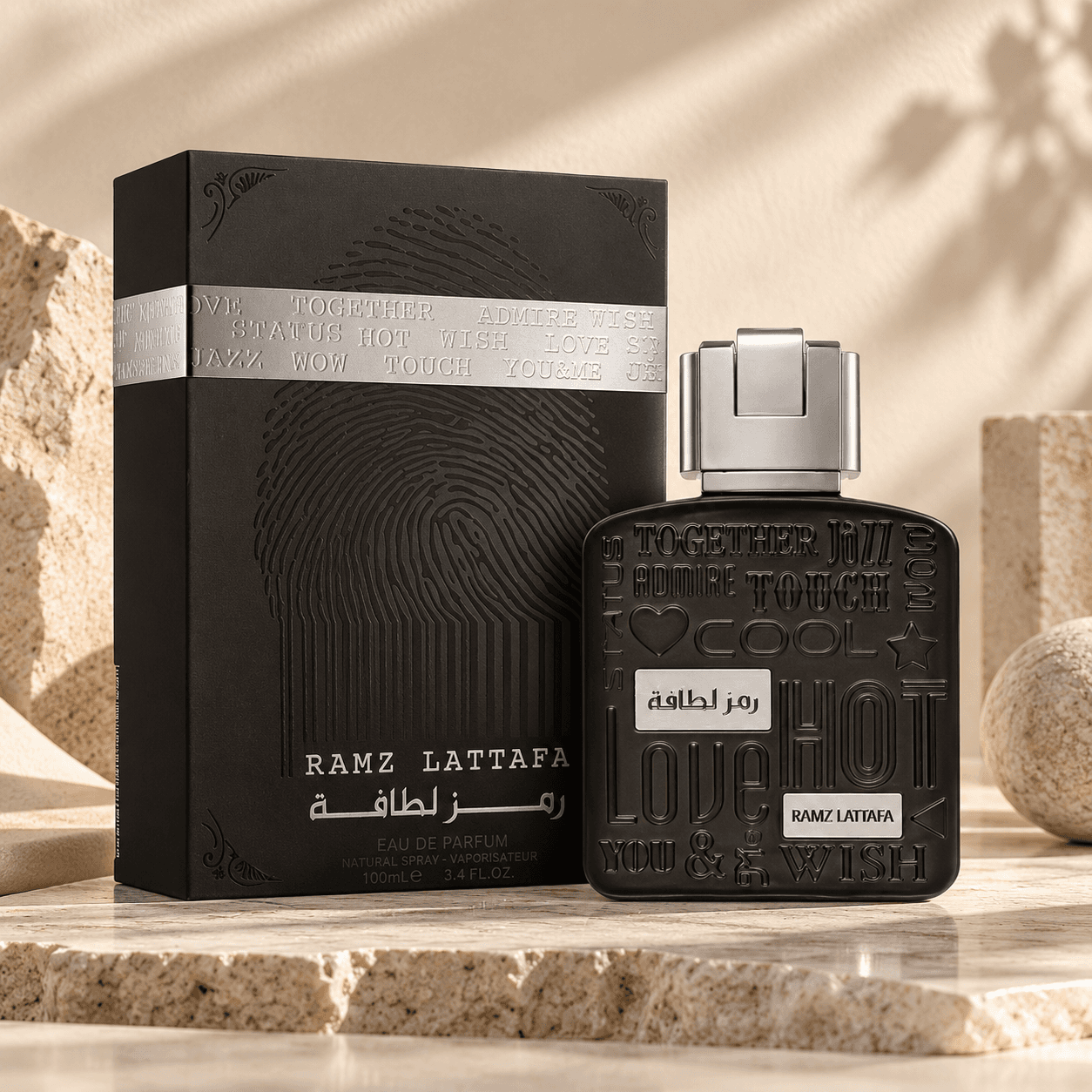 Lattafa Perfumes Ramz Lattafa Silver