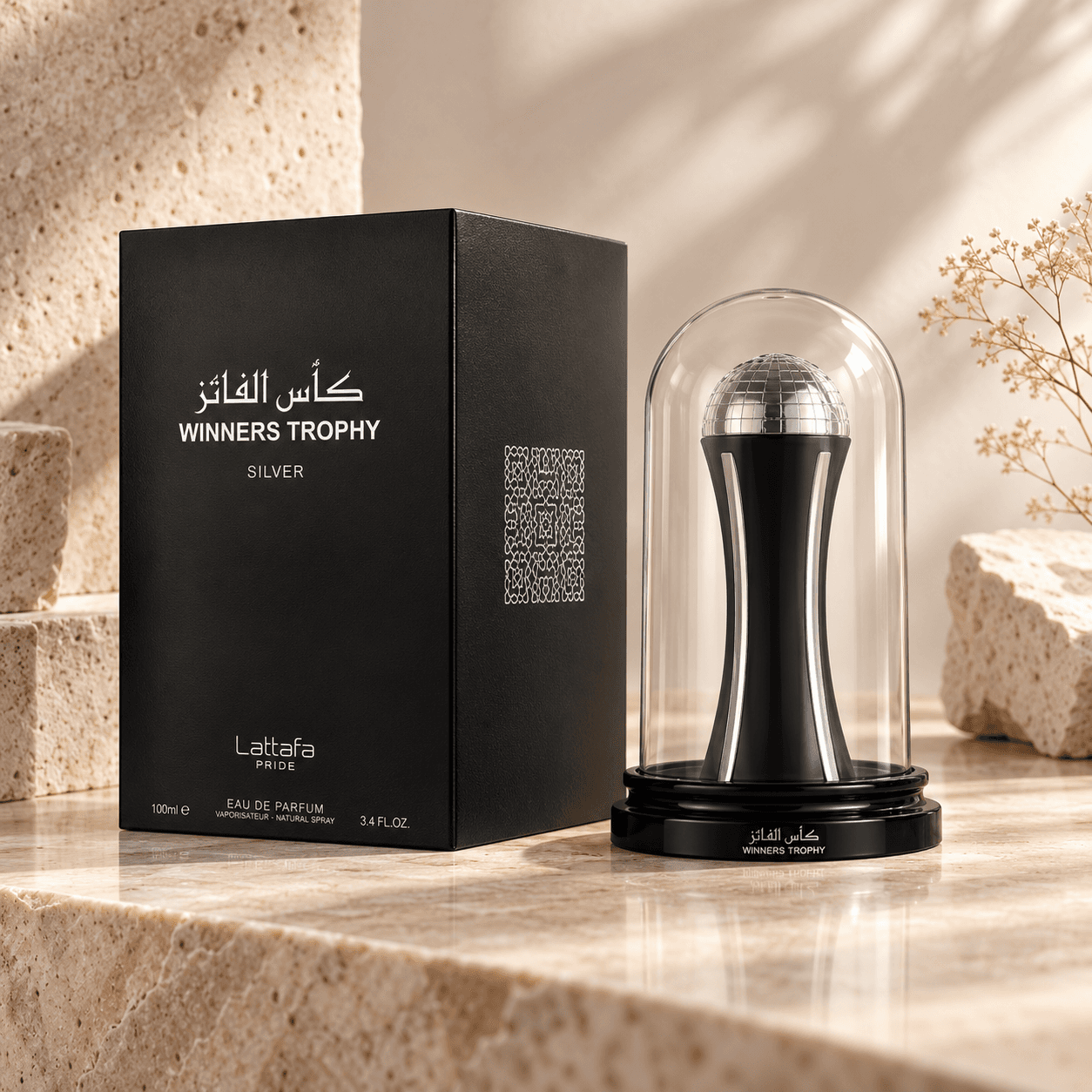 Lattafa Pride Winners Trophy Silver