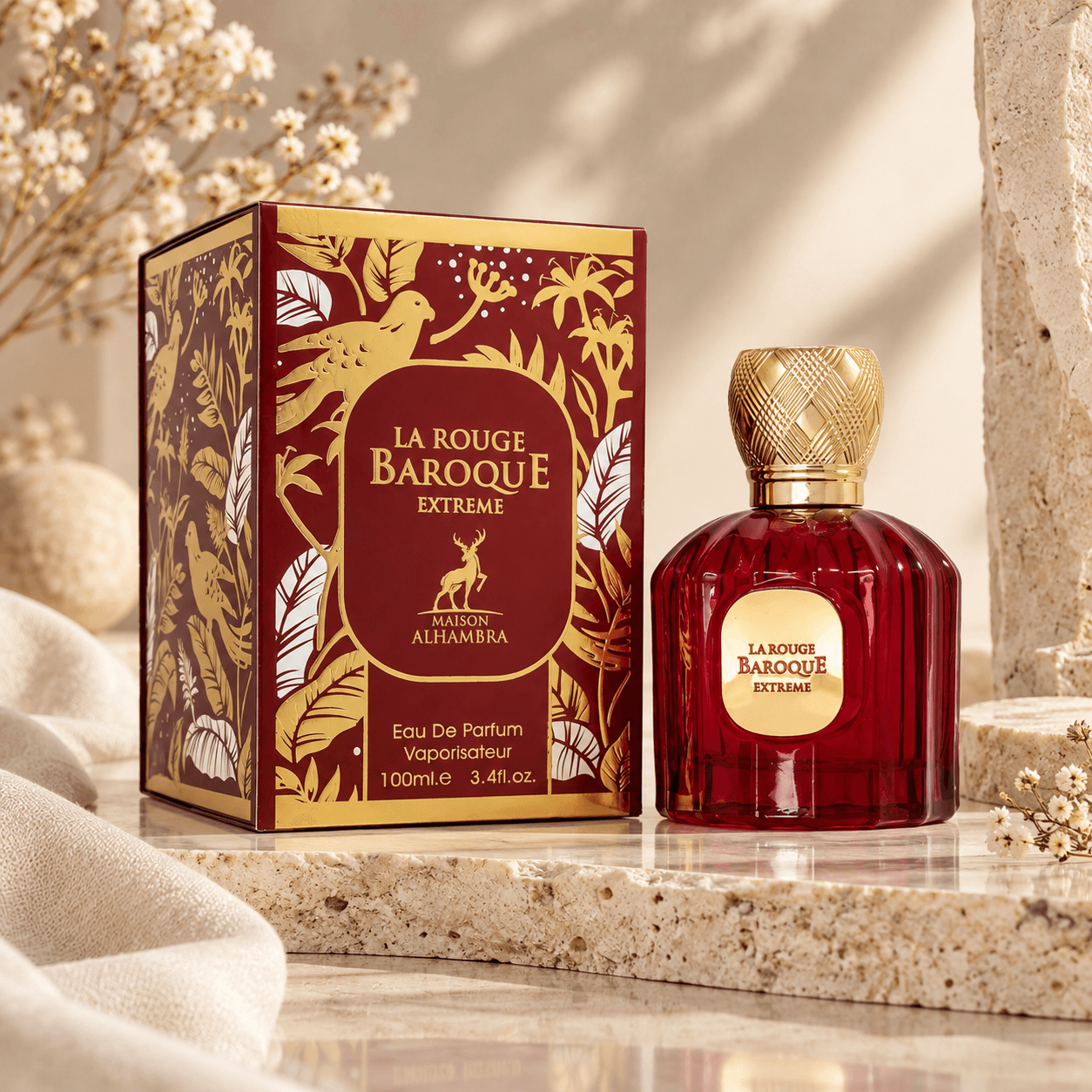 Maison Alhambra Baroque Rouge Extreme