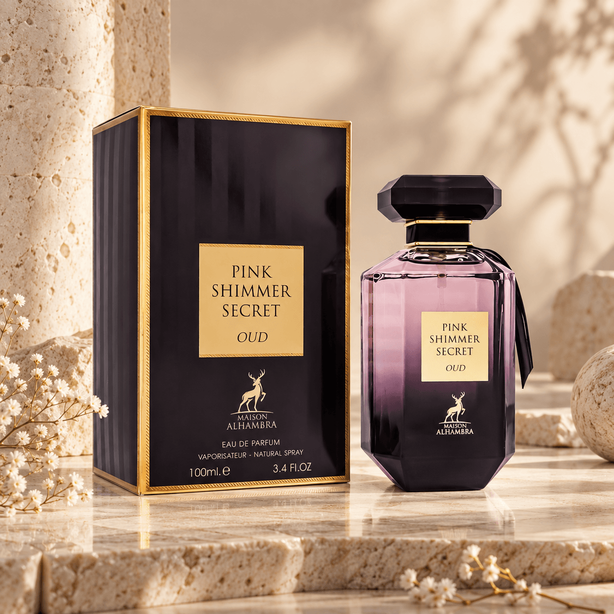 Maison Alhambra Pink Shimmer Secret Oud
