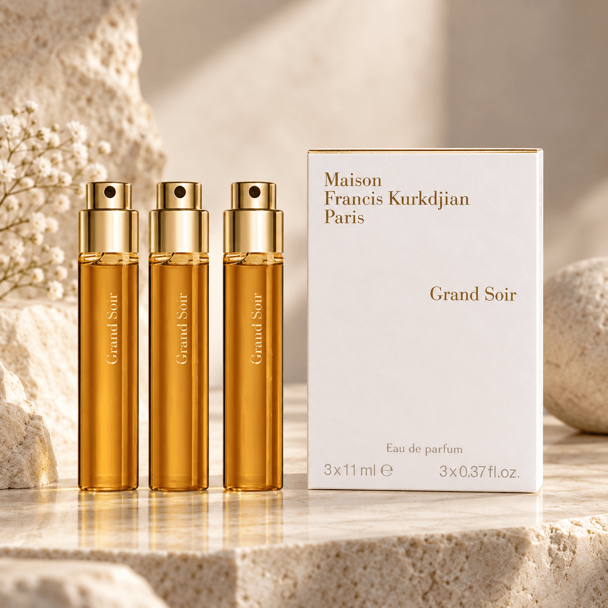 Maison Francis Kurkdjian Grand Soir set 3x11мл парфюмерная вода унисекс, восточные, древесные
