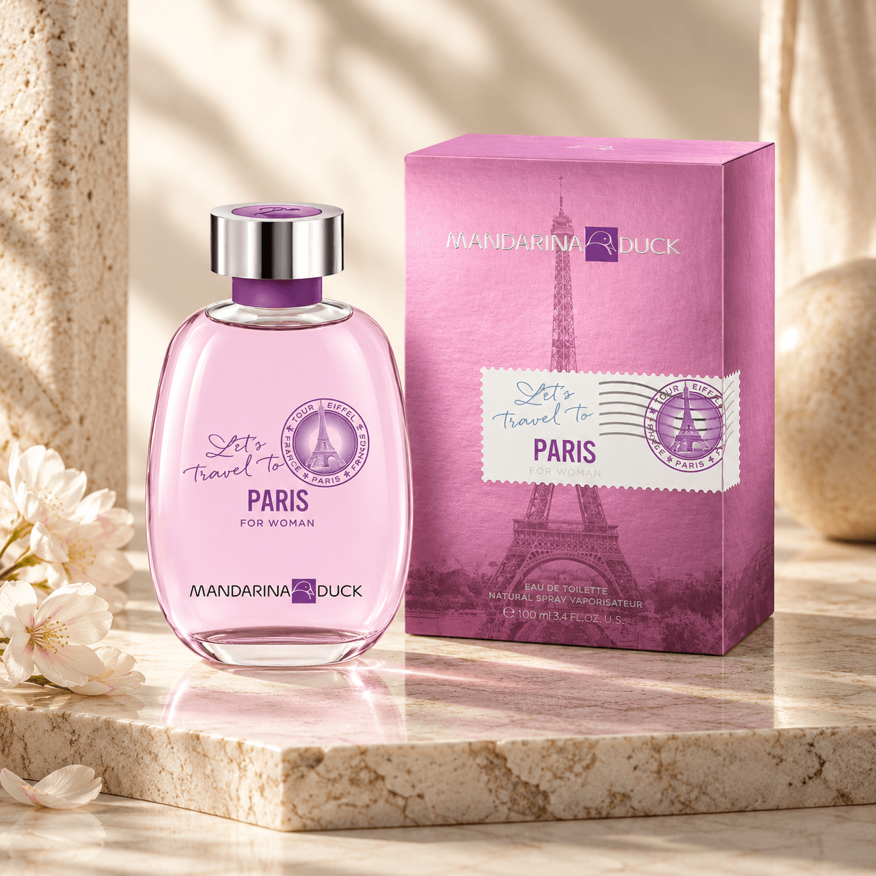 Mandarina Duck Let s Travel To Paris For Her