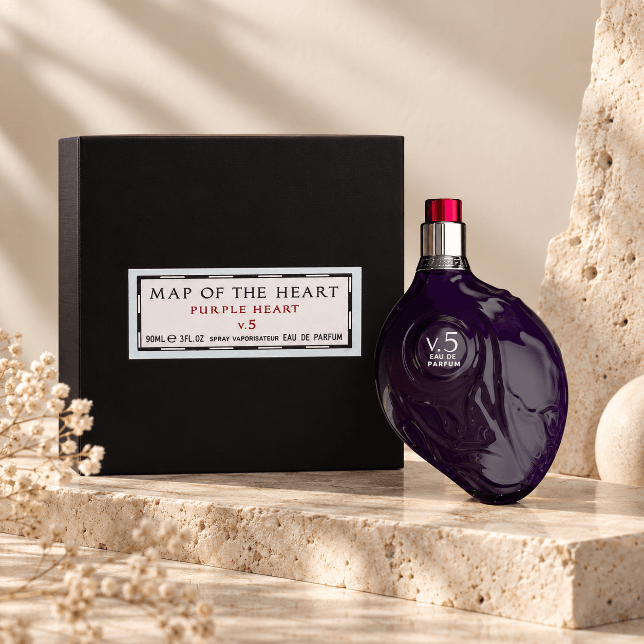 Map of the Heart Purple Heart V 5