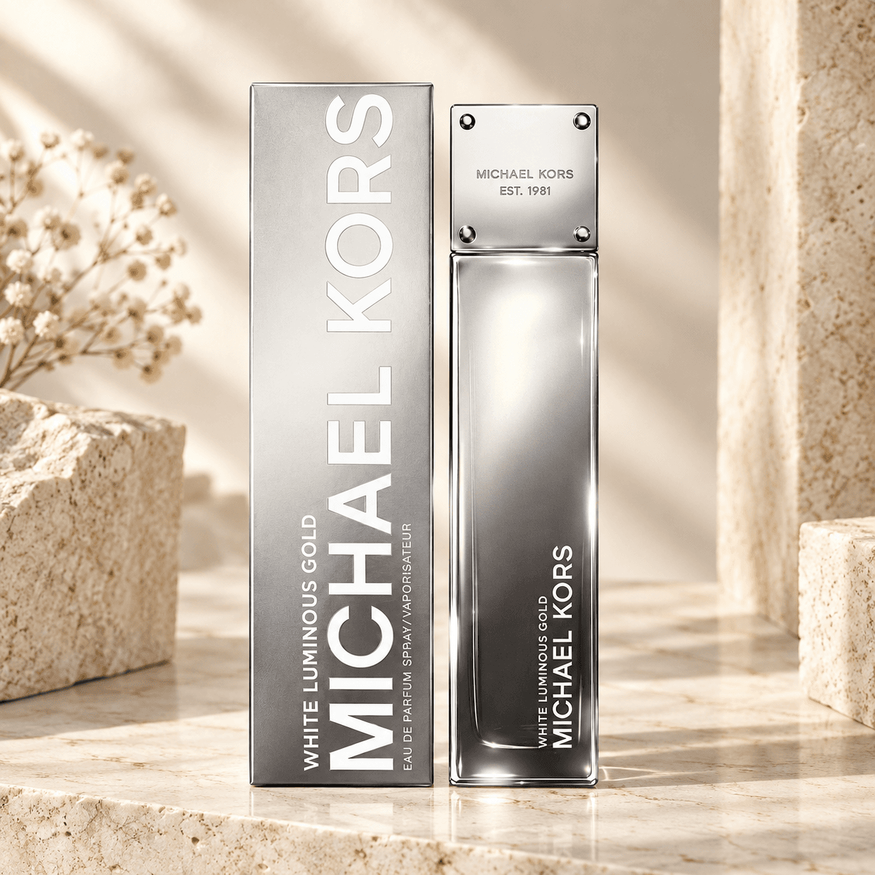 Michael Kors White Luminous Gold